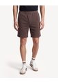 Bermuda Textura Rib De Punto  Para Hombre Café Seven Seven de Seven Seven