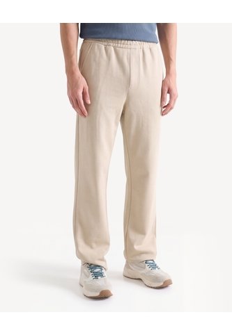 Pantalón Jogger Recto Texturizado  Para Hombre Taupe Seven Seven Seven Seven