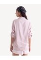 Blusa Rústica Mangas Ajustables  Para Mujer Rosado Seven Seven de Seven Seven