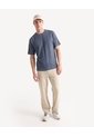 Pantalón Jogger Recto Texturizado  Para Hombre Taupe Seven Seven de Seven Seven