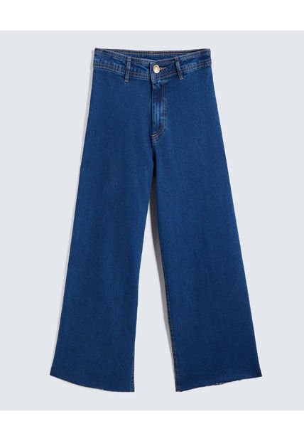 Jean Para Mujer Retro Color Azul Medio Marca Seven Seven #28160934