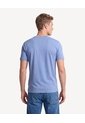Camiseta Con Estampado Frontal Corte Regular  Para Hombre Azul Seven Seven de Seven Seven