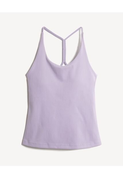 Camiseta Para Mujer Manga Sisa Cuello Redondo Color Lila Marca Seven Seven #28096242