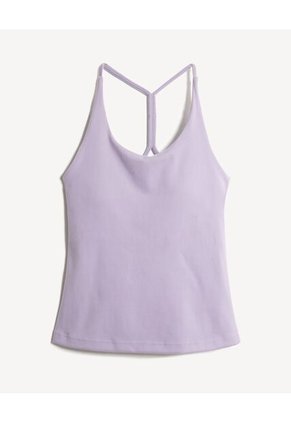 Camiseta Para Mujer Manga Sisa Cuello Redondo Color Lila Marca Seven Seven #28096242