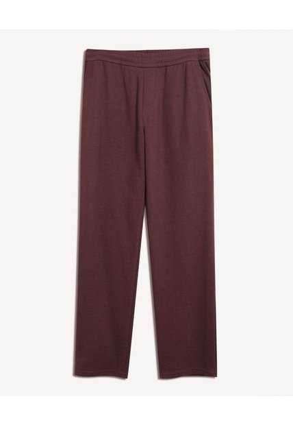 Jogger Straight  Para Hombre Vino Seven Seven