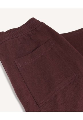 Jogger Straight  Para Hombre Vino Seven Seven