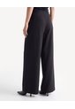 Pantalón Palazzo Tiro Alto  Para Mujer Negro Seven Seven de Seven Seven