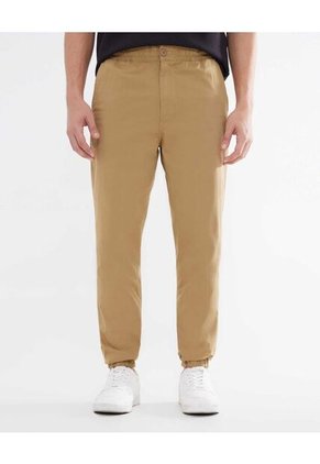 Pantalon Para Hombre Jogger Color Cafe Claro Marca Seven Seven #45071039