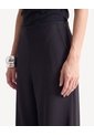 Pantalón Palazzo Tiro Alto  Para Mujer Negro Seven Seven de Seven Seven