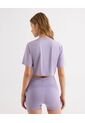 Camiseta Para Mujer Crop Top Color Lila Marca Seven Seven #28096245 de Seven Seven