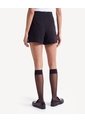 Falda Skort Con Hebilla  Para Mujer Negro Seven Seven de Seven Seven
