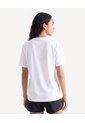Camiseta Holgada Estampado En Frente  Para Mujer Crudo Seven Seven de Seven Seven