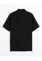 Camisa  Para Hombre Manga Corta Sin Bolsillo Cuello Casual M Color Negro Marca Seven Seven #45012222 de Seven Seven