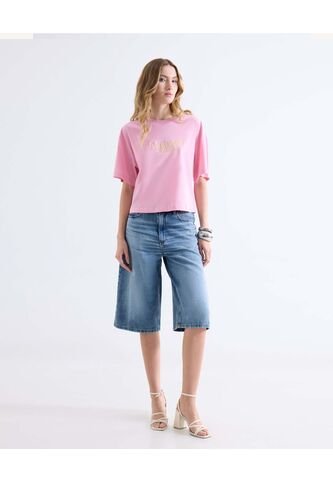 Short  Para Mujer Multiusos Plano Color Azul Marca Seven Seven #28191140 Seven Seven