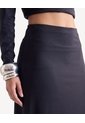 Falda Maxi Ajustada  Para Mujer Negro Seven Seven de Seven Seven
