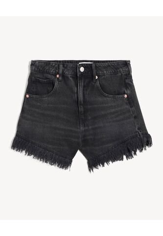 Short Para Mujer Multiusos Punto Color Negro Marca Seven Seven #28191090 Seven Seven