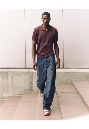 Jean Para Hombre Loose Color Gris Marca Seven Seven #45160621