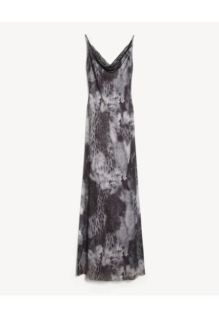 Vestido Para Mujer M/L Largo Color Verde Marca Seven Seven #28171448