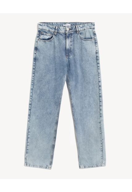 Jean Para Hombre Straight Color Azul Marca Seven Seven #45160635