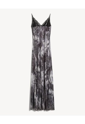 Vestido Para Mujer M/L Largo Color Verde Marca Seven Seven #28171448