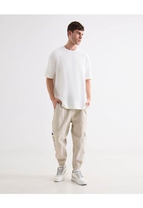 Pantalon Para Hombre Jogger Color Beige Marca Seven Seven #45071075