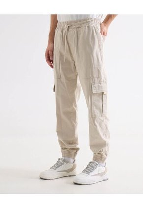 Pantalon Para Hombre Jogger Color Beige Marca Seven Seven #45071075