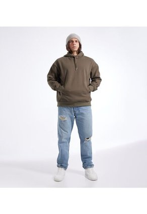 Buzo Para Hombre Hoodie Color Verde  Marca Seven Seven #45060585