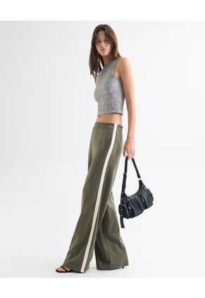 Pantalon Para Mujer  Color Verde Oliva Marca Seven Seven #28071863