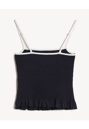 Camiseta Para Mujer Manga Sisa Moda Color Azul Marca Seven Seven #28096486