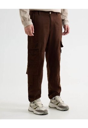 Pantalón Para Hombre Moda Color Café Marca Seven Seven #45071065