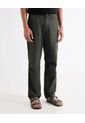 Pantalón Straight Estampado  Para Hombre Verde Seven Seven de Seven Seven