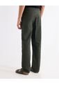 Pantalón Straight Estampado  Para Hombre Verde Seven Seven de Seven Seven