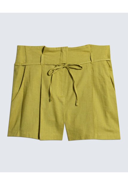 Short Para Mujer  Color Verde Claro Marca Seven Seven #28191041