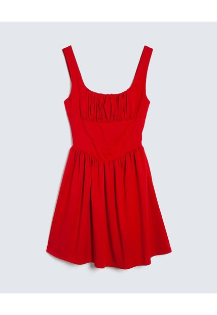 Vestido Para Mujer Manga Sisa Color Rojo Marca Seven Seven #28171351