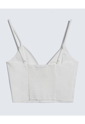 Blusa Para Mujer Manga Sisa Color Marfil Marca Seven Seven #28123942