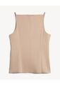 Chaleco Para Mujer Plano Color Beige Marca Seven Seven #28250141 de Seven Seven
