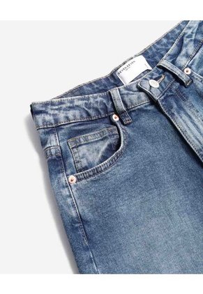 Jean Para Mujer Mom Color Azul Marca Seven Seven #28160960