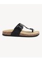 Sandalias Hebilla Anatómica  Para Hombre Negro Seven Seven de Seven Seven