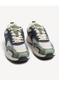 Tenis Tejido Con Refuerzos  Para Hombre Verde Seven Seven de Seven Seven