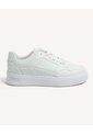 Tenis Suela Ancha Cordones  Para Hombre Blanco Seven Seven de Seven Seven