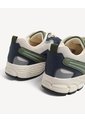 Tenis Tejido Con Refuerzos  Para Hombre Verde Seven Seven de Seven Seven
