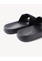 Sandalias Doble Correa Ajustable  Para Hombre Negro Seven Seven de Seven Seven