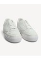 Tenis Suela Ancha Cordones  Para Hombre Blanco Seven Seven de Seven Seven
