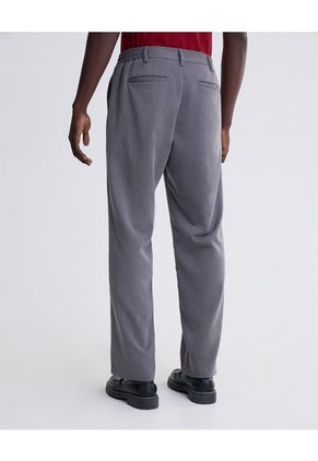 Pantalón Sastrero  Para Hombre Gris Seven Seven