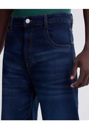 Jean Loose Oscuro Para Hombre Azul Seven Seven