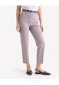 Pantalón Con Cinturón Ajustable  Para Mujer Taupe Seven Seven de Seven Seven