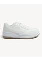 Tenis Cordones Con Base Contraste  Para Mujer Blanco Seven Seven de Seven Seven