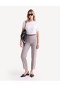 Pantalón Con Cinturón Ajustable  Para Mujer Taupe Seven Seven de Seven Seven