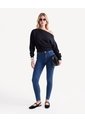 Jean Skinny Ajuste Flexible  Para Mujer Azul Seven Seven de Seven Seven