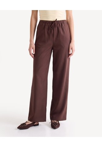 Pantalón Jogger Con Cordón  Para Mujer Café Seven Seven Seven Seven